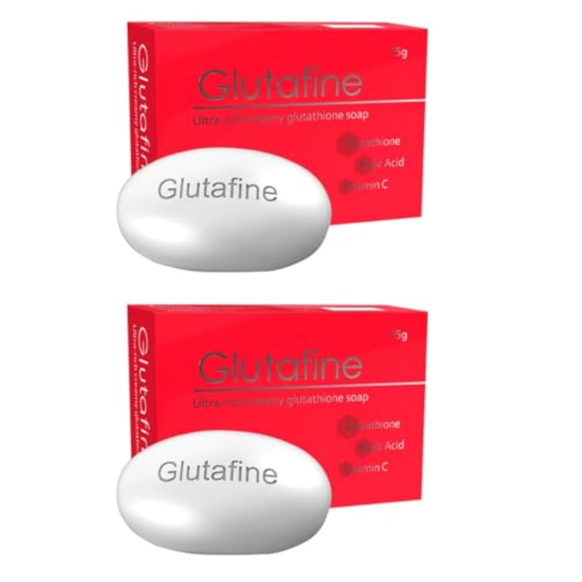 Glutafine Deep Cleansing Soap for All Skin Types - Pack of 2